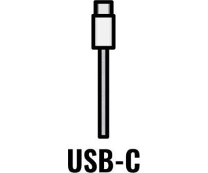 Cable usb tipo c apple 2m - macho - macho - blanco