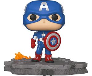 Funko pop deluxe marvel los vengadores avengers capitan america assemble 45076