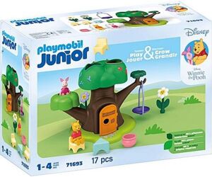 Playmobil junior  disney: winnie the pooh y piglet casa del árbol