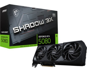 Tarjeta Grafica Msi Rtx 5080 16g Shadow 3x Oc