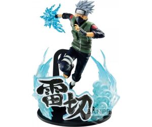 Figura banpresto naruto shippuden vibration stars kakashi hatake special version 21cm