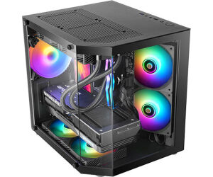 Caja Minitorre Atx Mc-3tlite Negro Mars Gaming