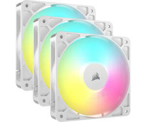 Corsair RS120 ARGB Carcasa del ordenador Ventilador 12 cm Blanco 3 pieza(s)