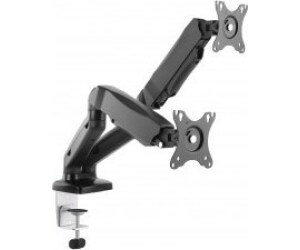 Soporte pantalla equip para mesa 13 pulgadas - 27 pulgadas 2 brazo inclinables para 2 monitor muelle de gas vesa hasta 6.5kg