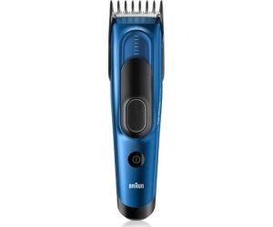 Cortapelos braun hc5030 negro - azul 17 ajustes - 50 min autonomia - lavable - funda