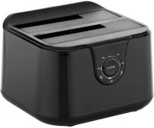 Base dock discos sata conceptronic 2 bahias 2.5 pulgadas - 3.5 pulgadas - usb tipo c - sata - funcion clonacion