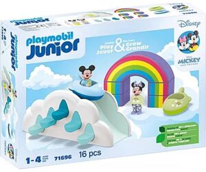 Playmobil junior: disney mickey y minnie casa en las nubes