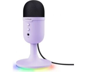 Micrófono Trust Gaming GXT 234 Yunix/ USB/ Lila