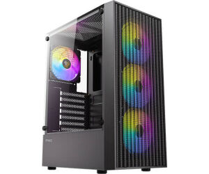 Caja Semitorre Atx Ax27 Rgb Elite Negro Antec