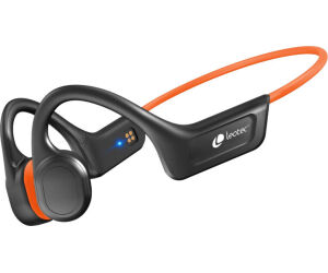 Auriculares leotec osea ipx7 inalambrico naranja