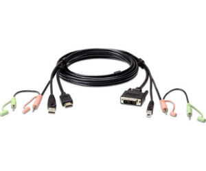 Aten Cable Kvm Hdmi A Dvi-d Usb Con Audio De 1,8 M (2l-7d02dh)