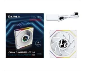 Ventilador 120x120 Lian Li Unifantl-lcd Wireless White R