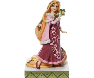 Figura enesco disney enredados rapunzel con regalos