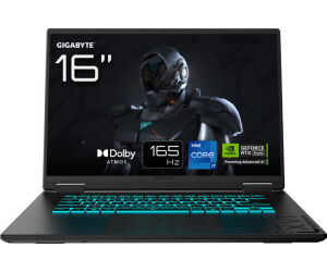 PORTATIL GIGABYTE A16 CWHI3ES864SD I7-13620H  RTX5070 32GB 1TB 16" WUXGA FreeDOS