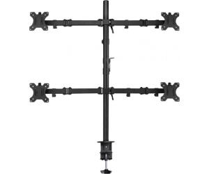 Soporte de mesa ewent ew1514 para 4 monitores tv hasta 32 pulgadas