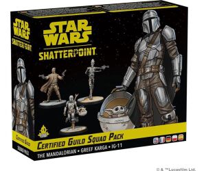 Juego de mesa star wars shatterpoint certified guild squad pack edad recomendada 14 años