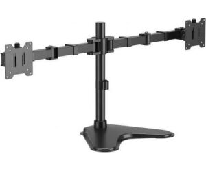 Soporte de Sobremesa para 2 Monitores Aisens DT35TSR-361/ Giratorio/ Inclinable/ hasta 20kg