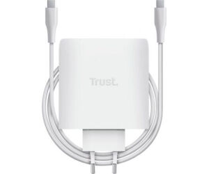 CARGADOR PARED/VIAJE 2xUSB-C 100W MAXO BLANCO TRUST