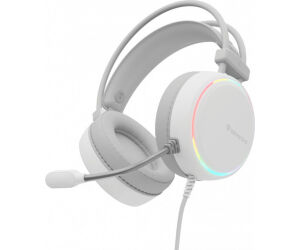 Auriculares Gaming Genesis Neon 613 2.0 Rgb Blancos