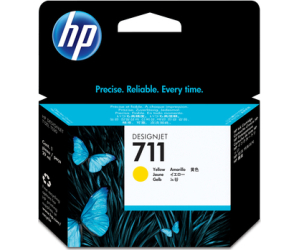 Hp 711 Cartucho De Tinta Hp711 Amarillo (cz132a)