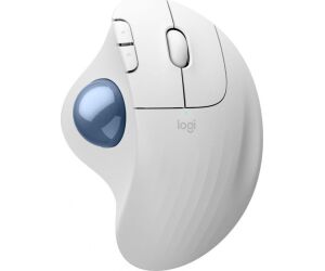 Raton inalambrico logitech ergo m575s blanco