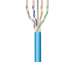 Ewent Bobina Cable Red CAT6A U/UTP,LSZH,50m