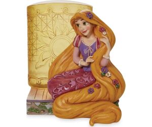 Figura enesco disney enredados rapunzel con linterna