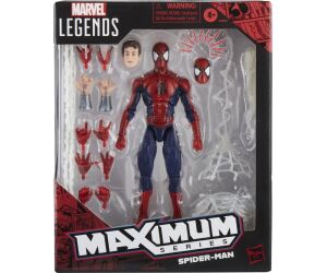 Figura hasbro marvel legends maximum series spider - man