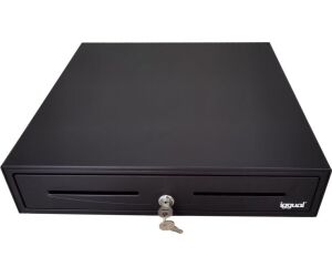 iggual Cajón Portamonedas IRON-70 44,5cm 5+8 negro