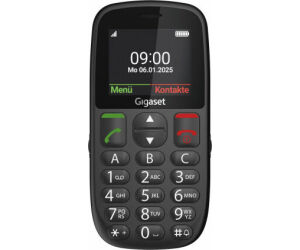 Gigaset GL395 5,59 cm (2.2") 90 g Negro Teléfono para personas mayores