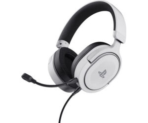 Trust GXT 498 Forta Auriculares Alámbrico Diadema Juego Negro, Blanco