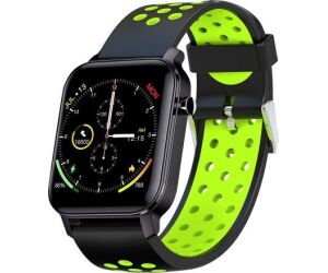 Reloj smartwatch leotec multisport bit 2 plus ip68 negro y verde 1.4 pulgadas