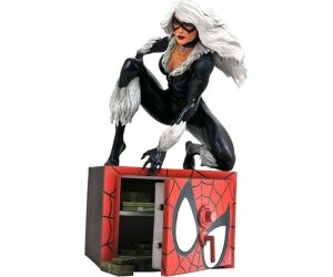 Figura diamond select toys marvel comic gallery diorama black cat