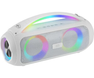 Altavoz con Bluetooth Mars Gaming MS-PULSE/ 50W RMS/ 2.0/ Blanco