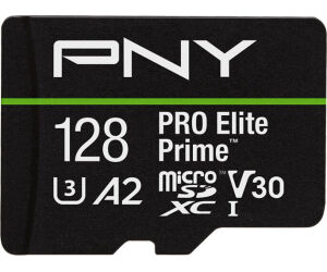 Micro Sd Pny 128gb Elite Uhs-i C10 U3 V30