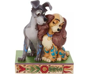 Figura enesco disney la dama y el vagabundo