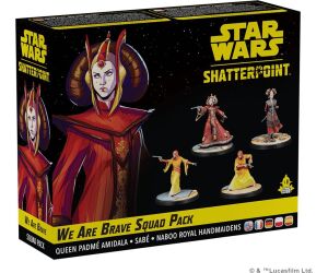 Juego de mesa star wars shatterpoint we are brave squad pack edad recomendada 14 años