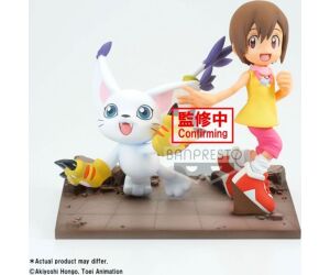 Figura banpresto digimon adventure dxf adventure archives hikari & tailmon