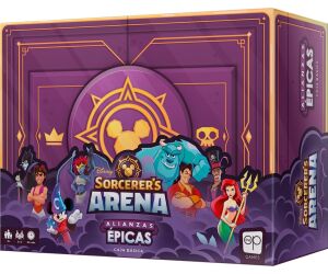 Juego de mesa disney sorcerer´s arena alianzas epicas edad recomendada 13 años