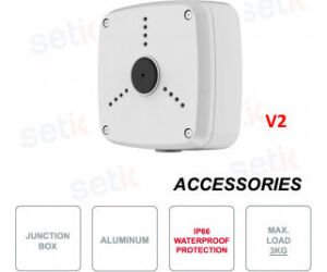 Dahua - Dh-pfa122a - Water-proof Junction Box. Aluminium