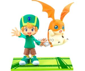 Figura banpresto digimon adventure dxf adventure archives takeru & patamon