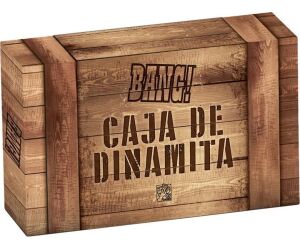 Juego de mesa bang! caja de dinamita accesorios edad recomendada 8 años