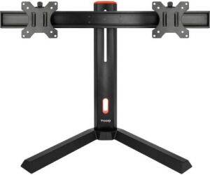 Tooq DB1402TN-B Soporte mesa 2 monitor gamm 17-27"