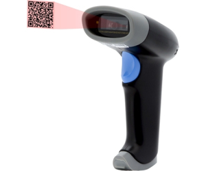 iggual Lector código barras 2D USB con soporte