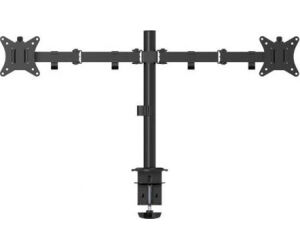 Soporte de Mesa para 2 Monitores Fonestar SMM-112BA/ Giratorio/ Inclinable/ hasta 9kg