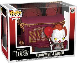 Funko pop town welcome to derry pennywise and wagon