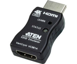 Aten True 4k Hdmi Edid Emulator With Savable Edid (vc081a-at)(cp20)