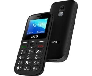 Teléfono Móvil SPC Fortune 2 4G para Personas Mayores/ Negro