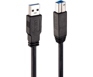 Lindy 43098 cable USB USB 3.2 Gen 1 (3.1 Gen 1) 10 m USB A USB B Negro