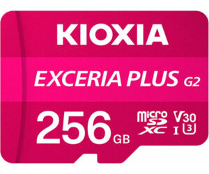 Micro Sd Kioxia 256gb Exceria Plus G2 Uhs-i C10 Con Adaptador